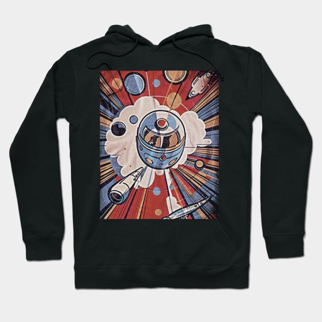 The Space Transporter Hoodie by SlimSumoStudio